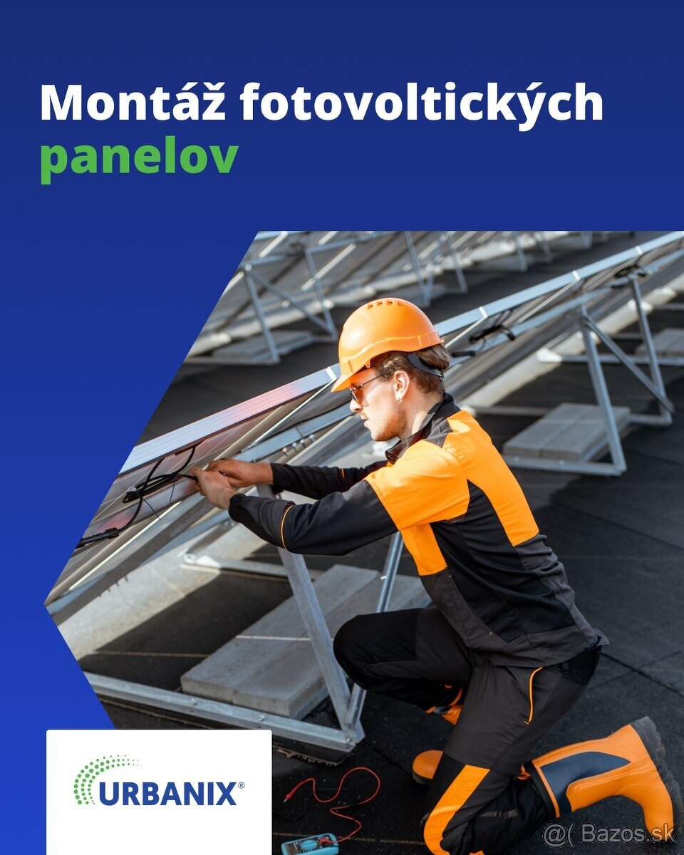 Montáž fotovoltických panelov - 2