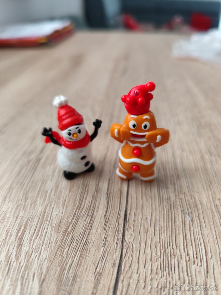 Kinder figurky vianočné - 2