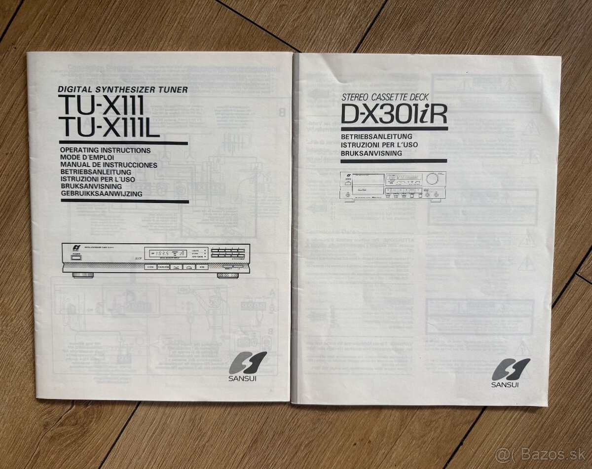 Sansui D-X301iR + TU-X111 - 2