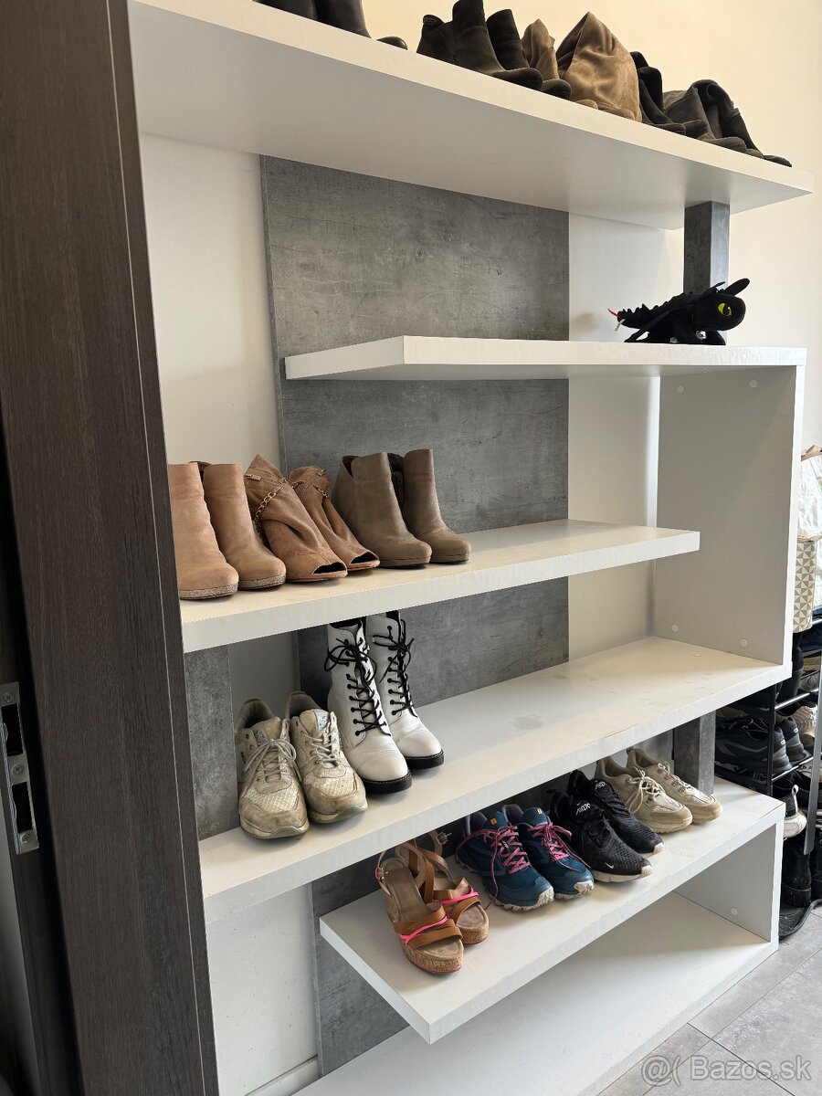 Predám moderný botník / policovú skrinku - 2