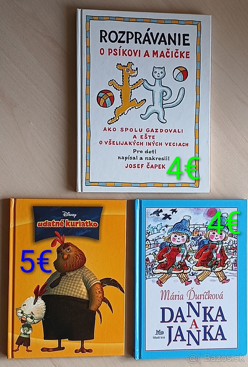 ROZNE DETSKÉ KNIŽKY - IBA OSOBNÝ ODBER - 2