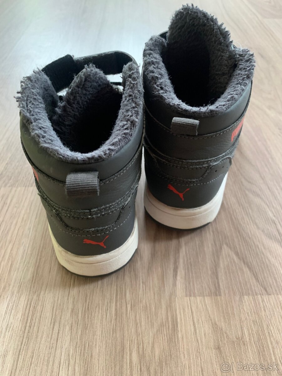 Zateplené topánky PUMA - veľ. 35 - 2