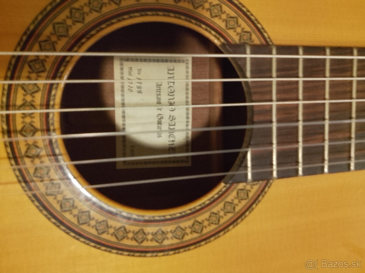 Predam gitaru Antonio Sanchez 1010 - 2