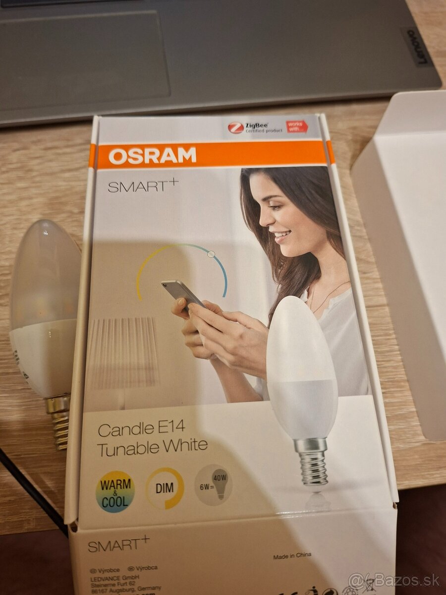 Osram SMART+ E14 6W CANDLE inteligentné žiarovky - 2