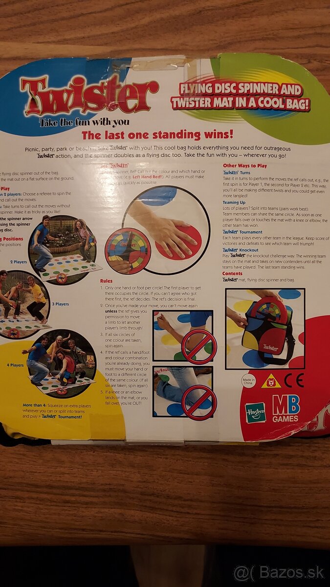 Twister spoločenská hra - 2