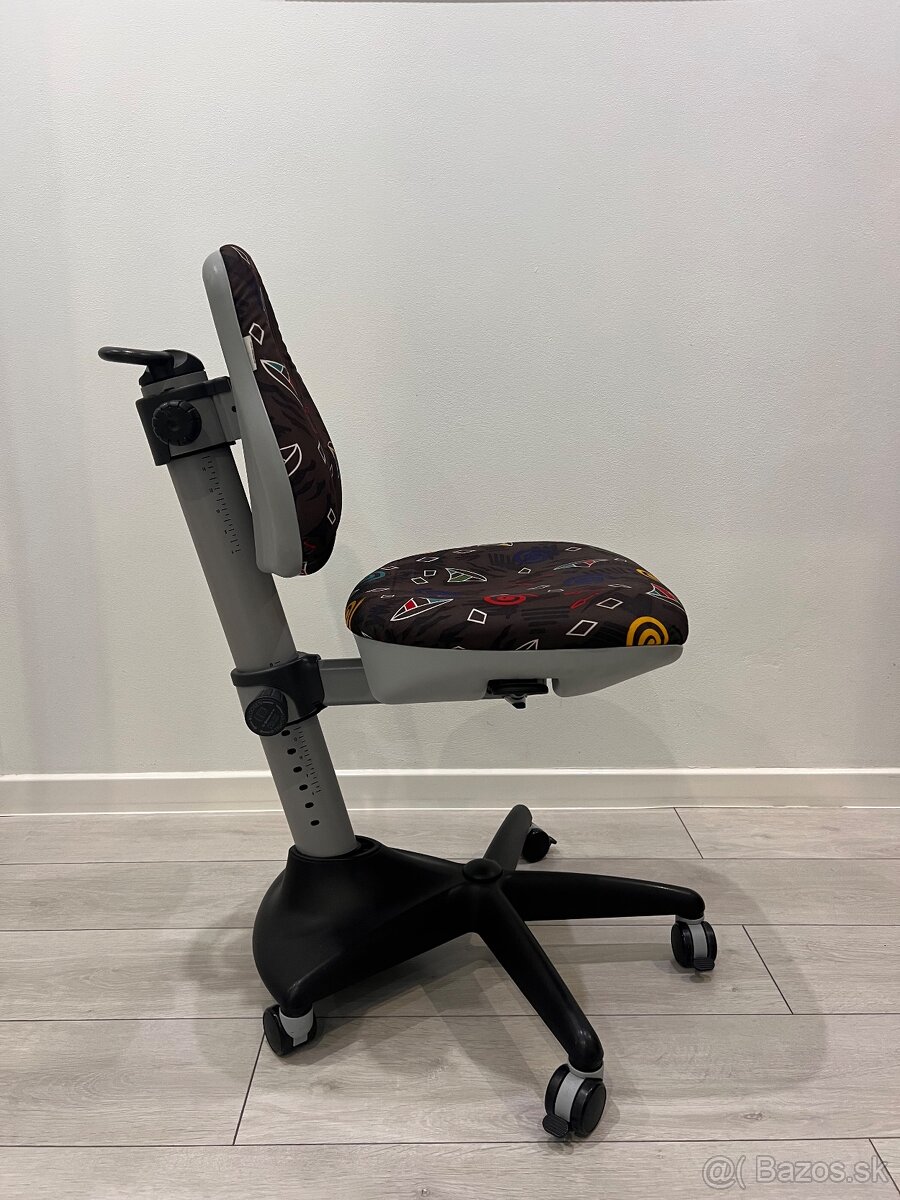 Detská rastúca stolička ergonomická, nastaviteľná - 2