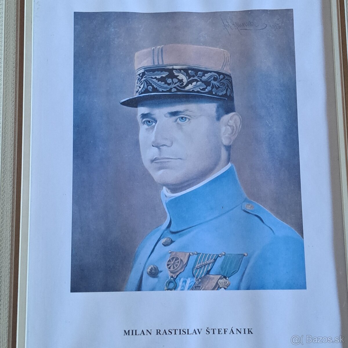 Originál obraz generála M.R.Štefánika - 2
