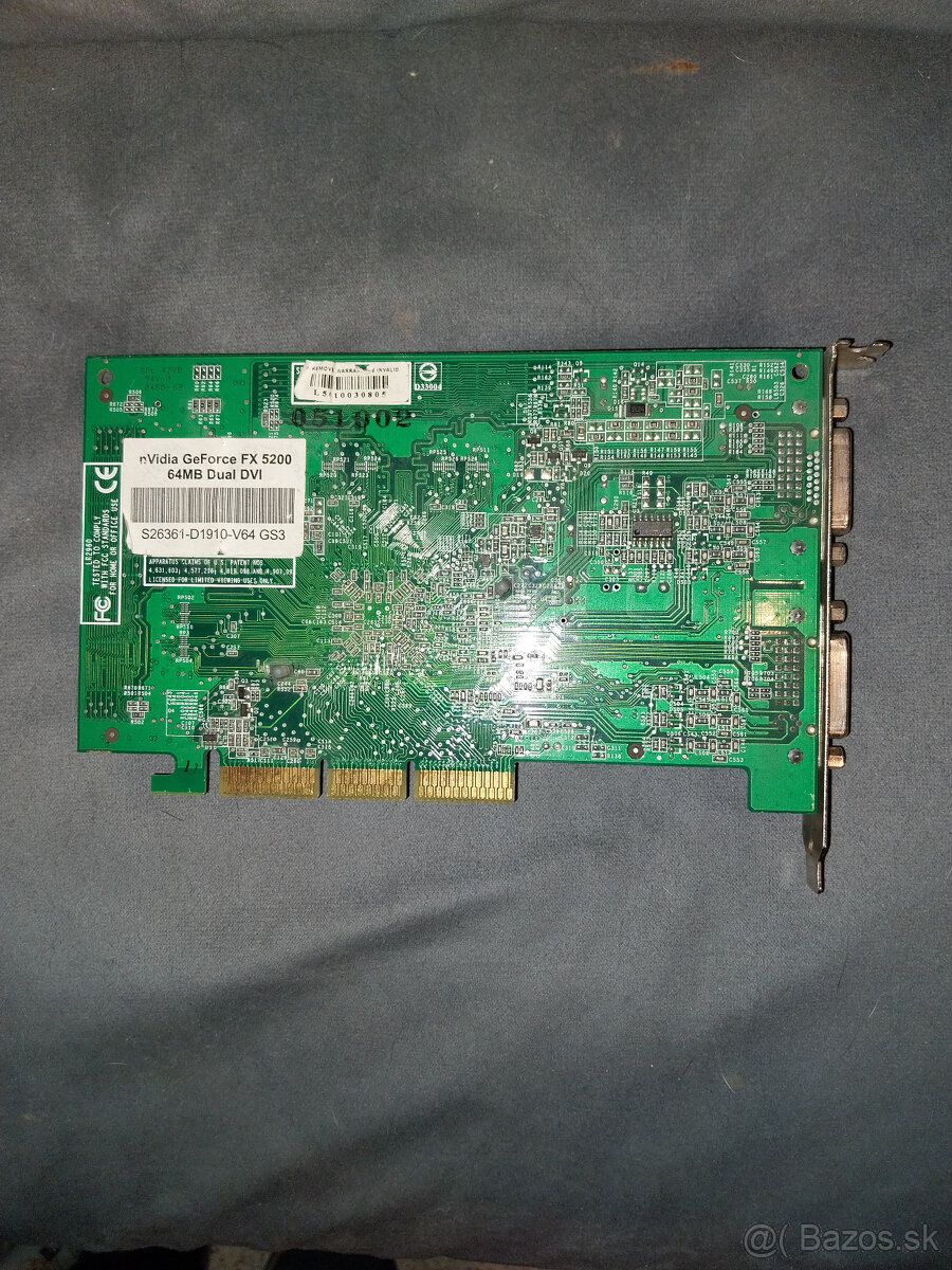 AGP Nvidia GeForce FX5200 - 2