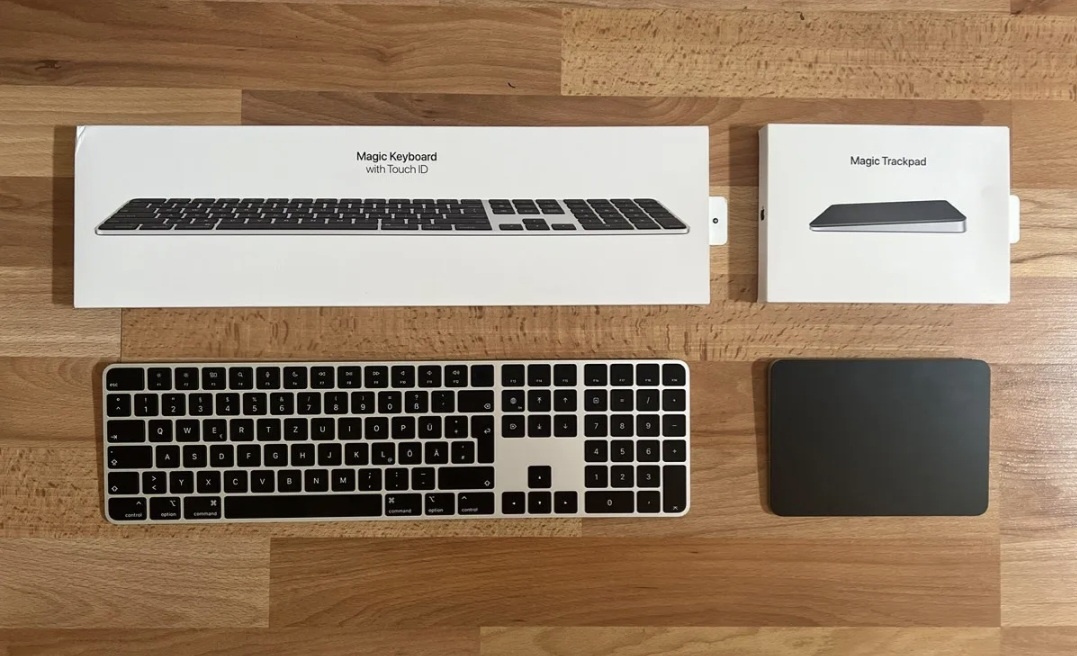 Apple Magic Keyboard + Magic Trackpad |Ako nové - 2
