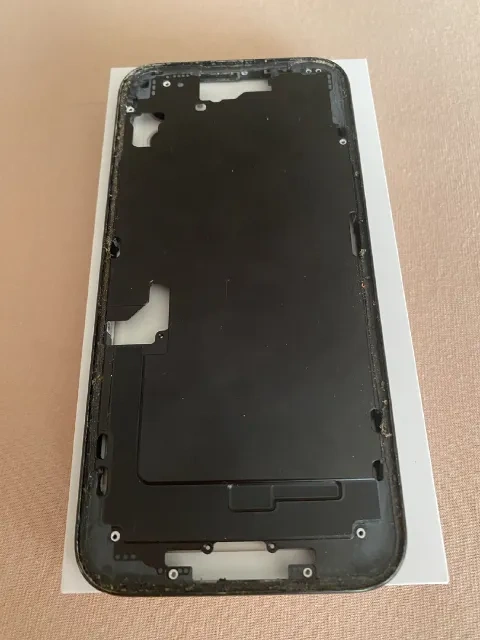 Apple iPhone 15 Plus - Stredný Rám (Black) - 2