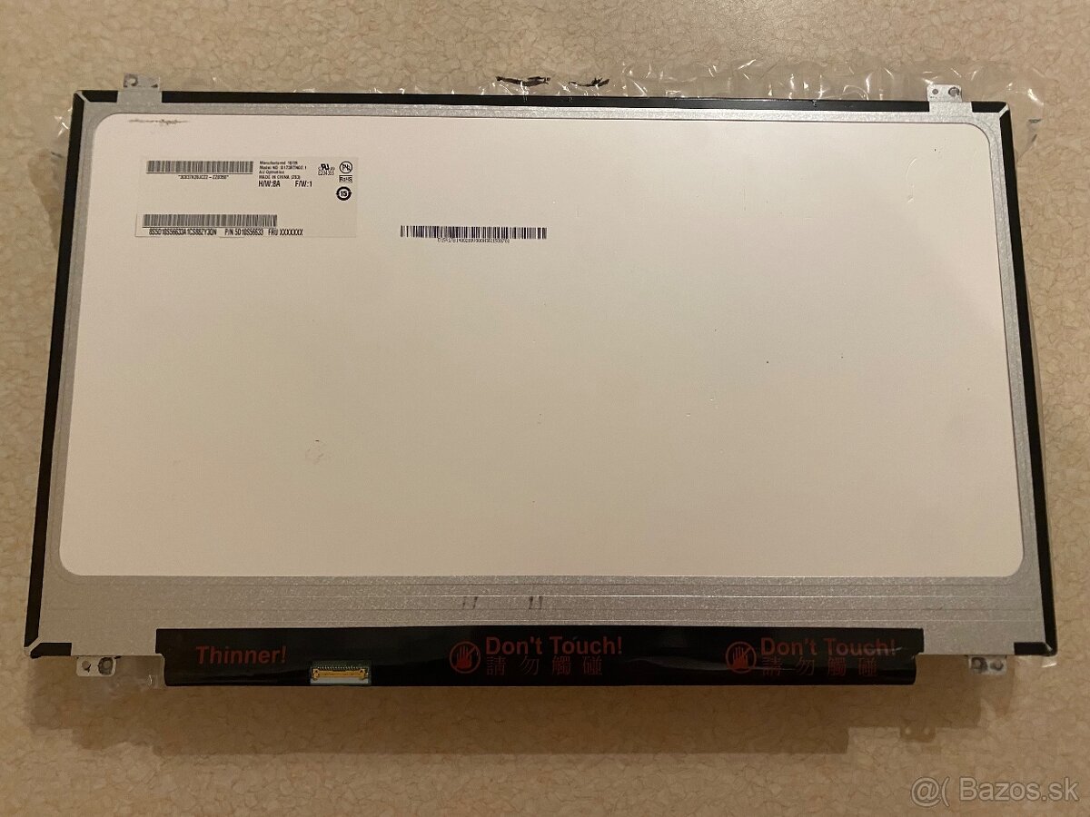 Predam LCD na ntb B173RTN02.1 HW8A LCD 17.3" - 2
