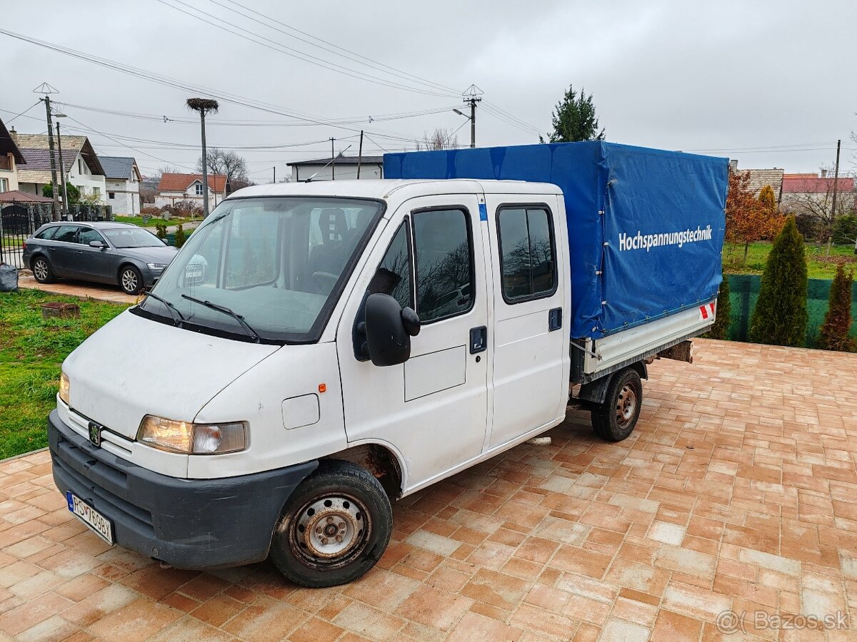 Peugeot boxer 2.8hdi valník - 2