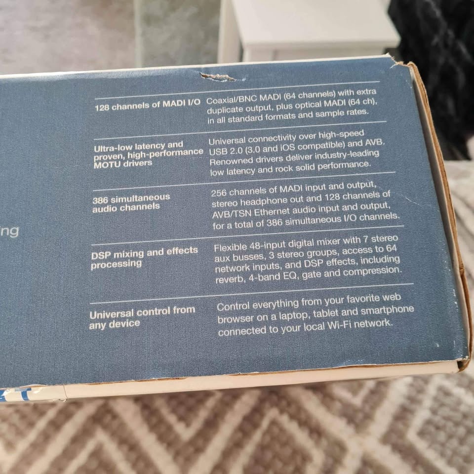 zvukova karta MOTU M64 MADI AVB USB - 2