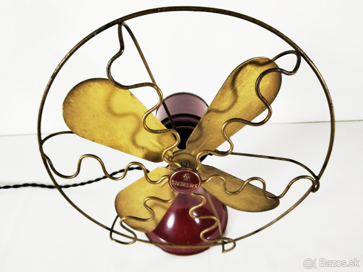 starožitný ventilátor Siemens - 2