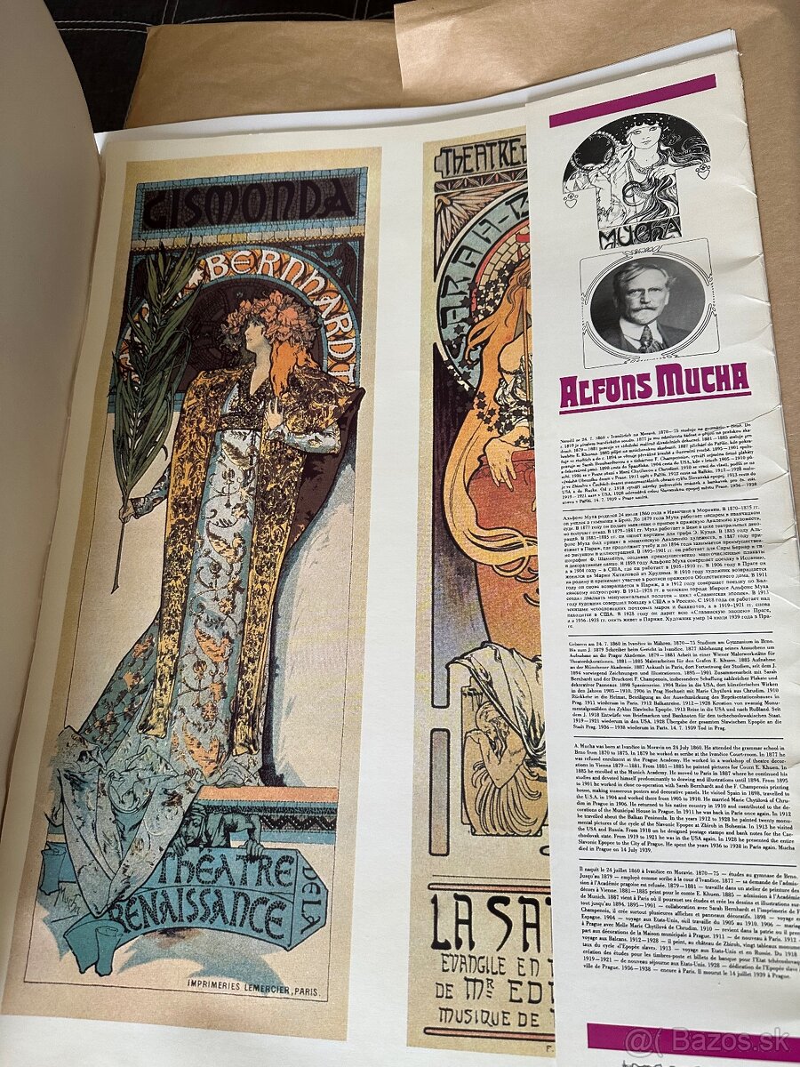 Sada plagátov Alfons Mucha - 2