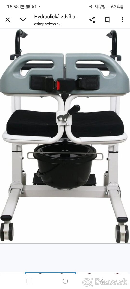 Hydraulicka zdvihacia stolička Estia II - 2