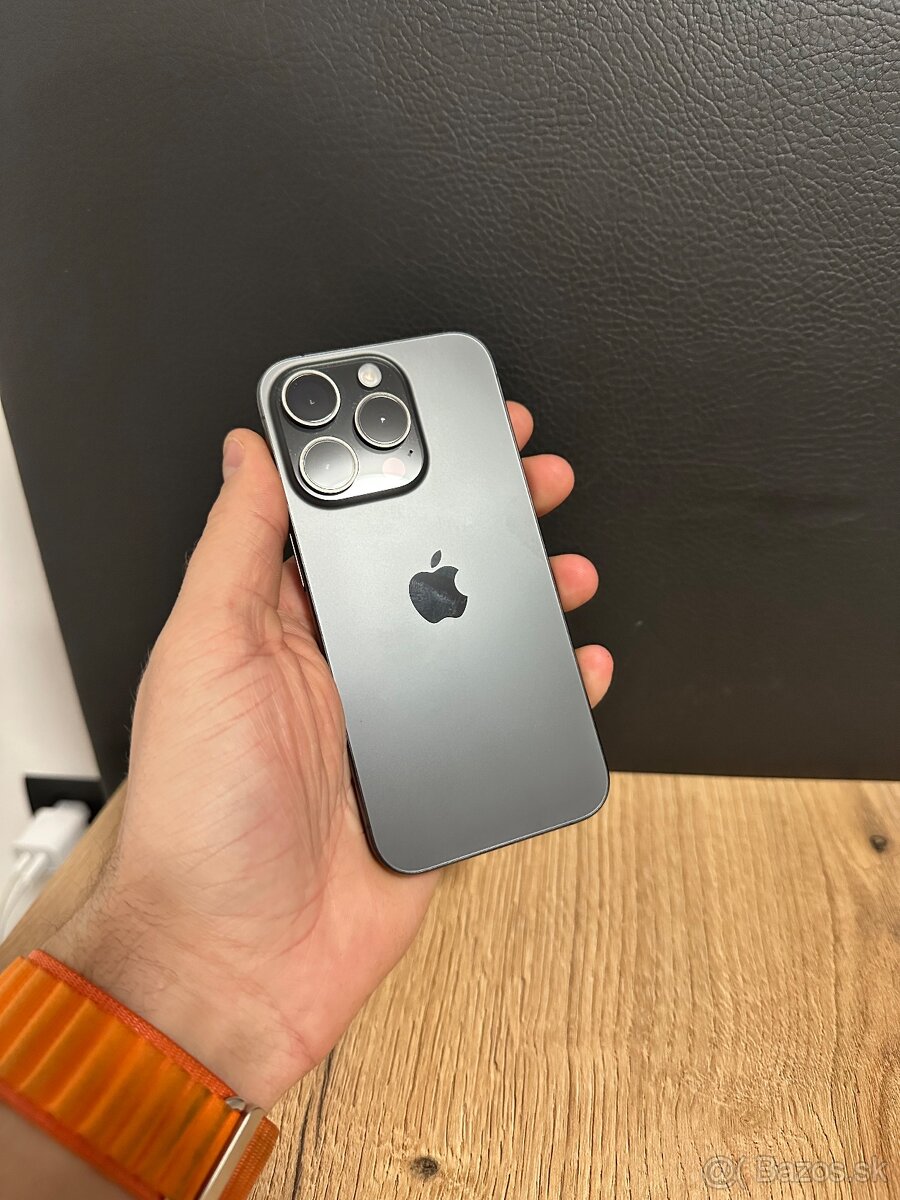 iPhone 15 pro 256 titanium grey - 2