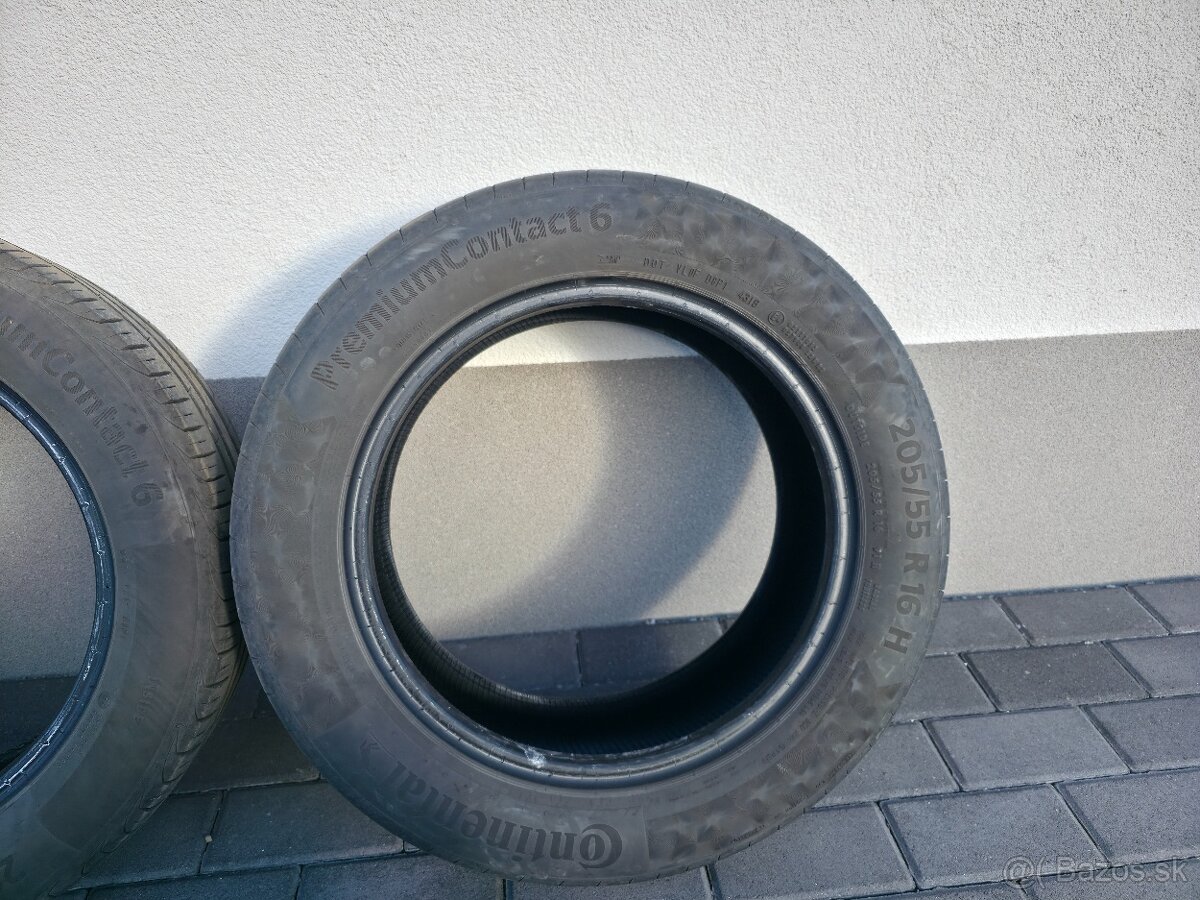Letné pneu Continental 205/55 R16 - 2