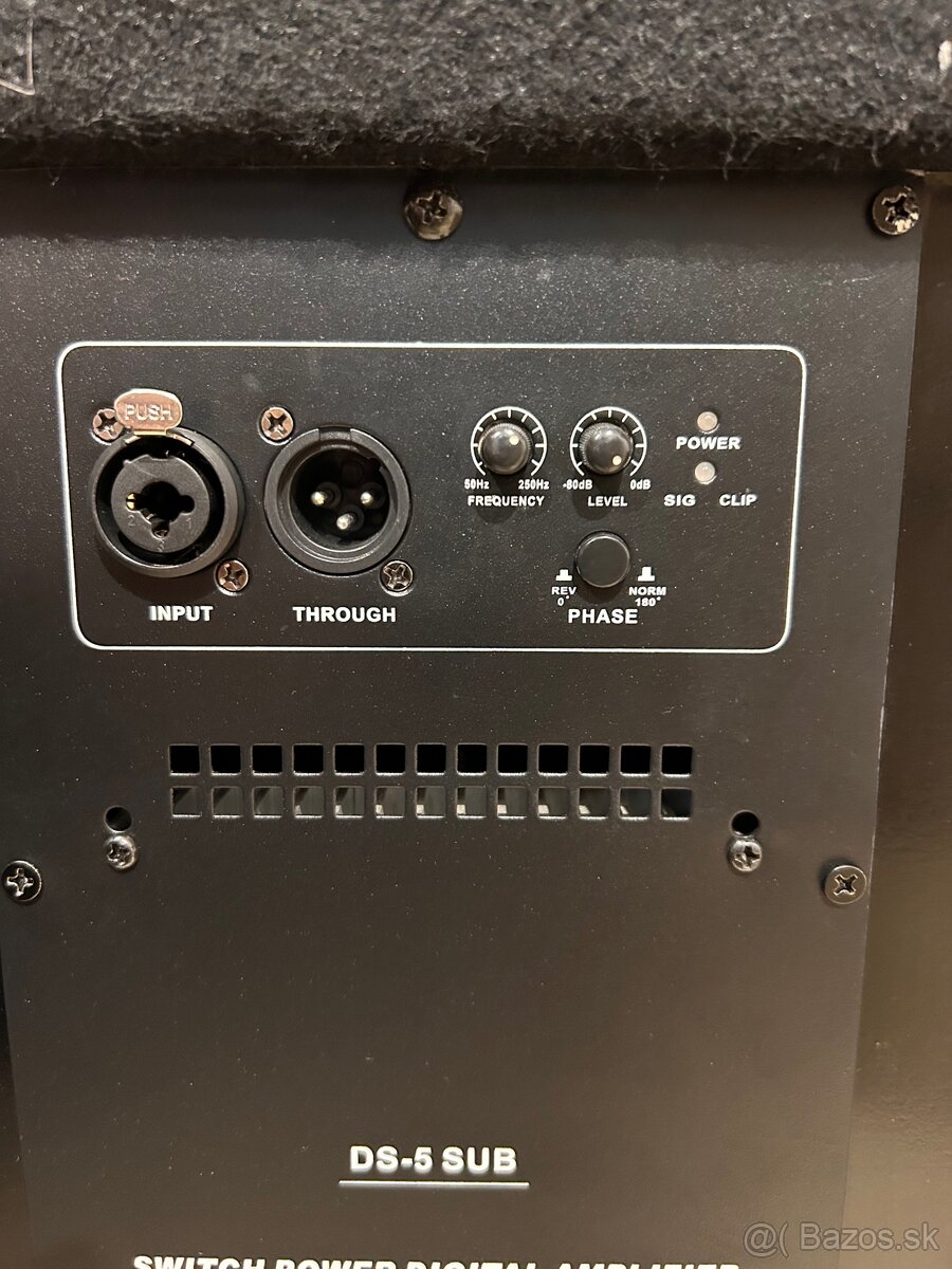 Subwofer 15” aktívny 400W - 2