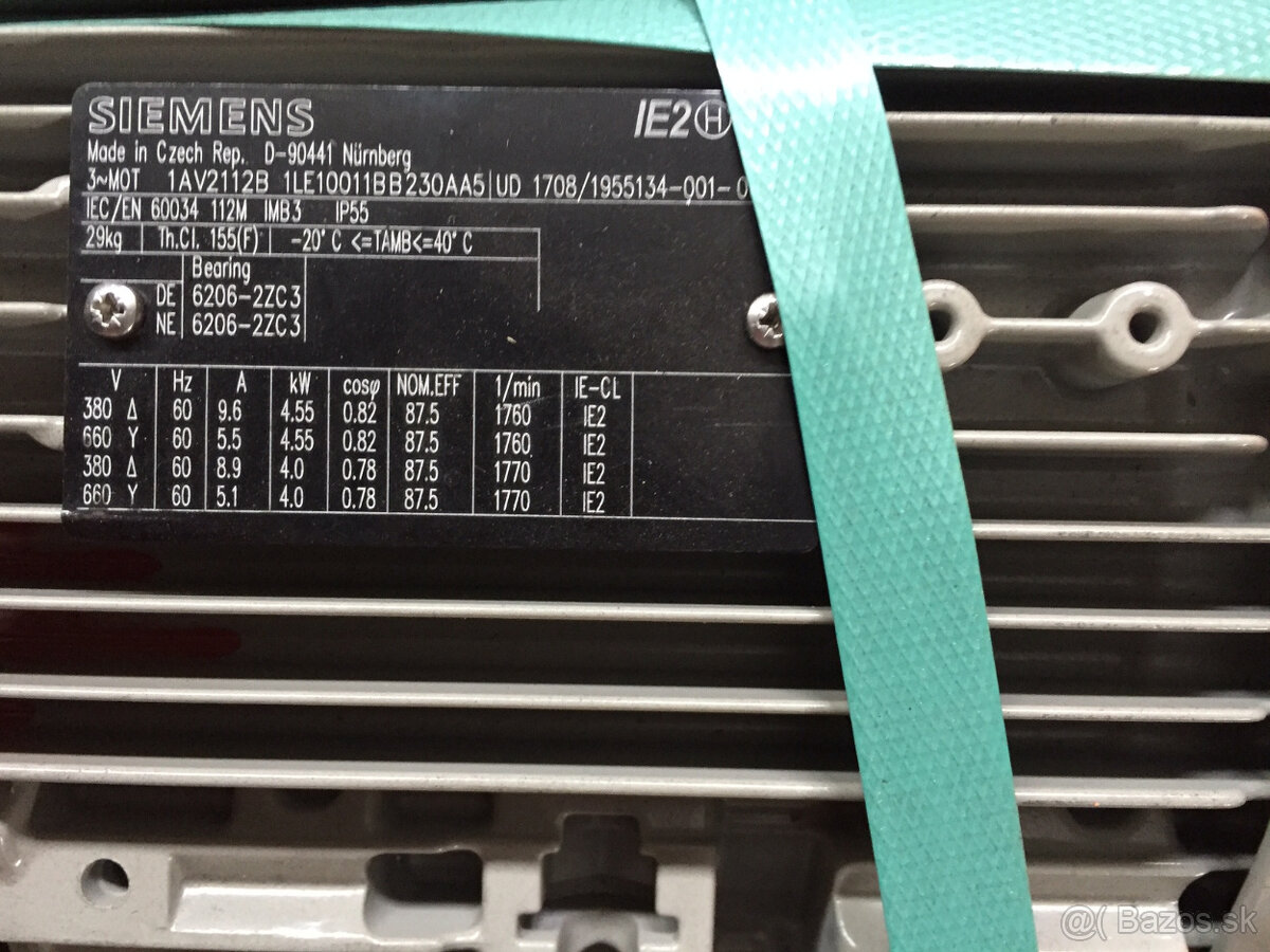 elektromotor 4,55 kw - 2