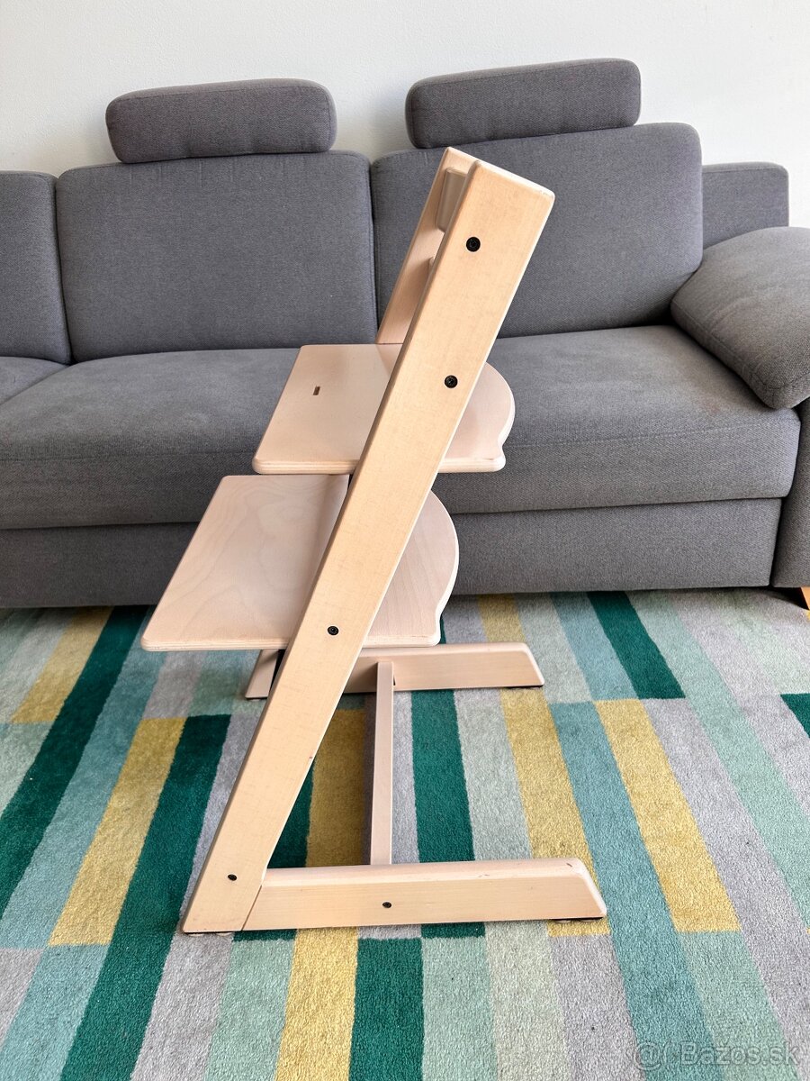Stokke Tripp Trapp stolička - farba Whitewash - 2