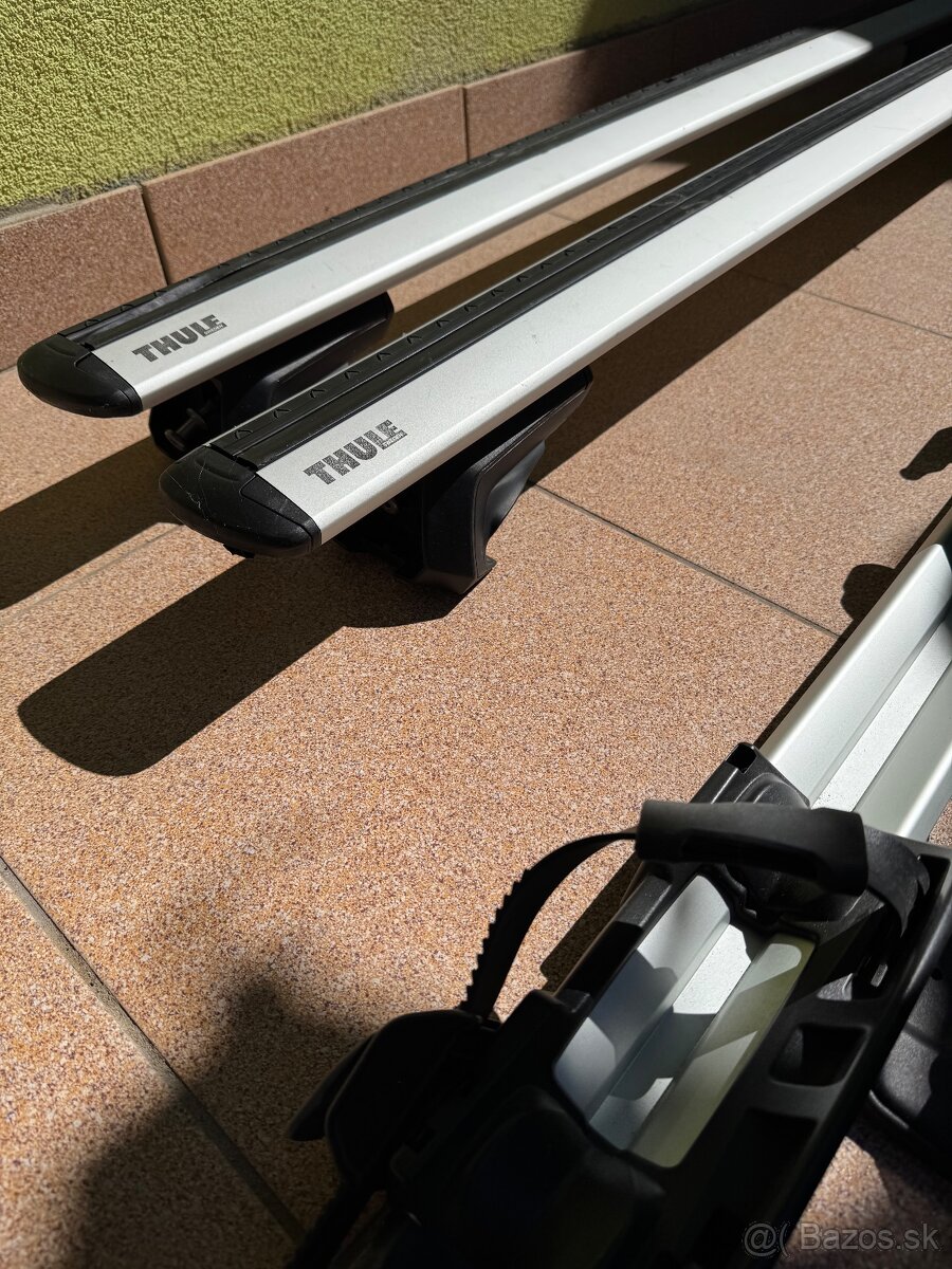 Thule WingBar Evo a 4x Thule Pro Ride 598 - 2
