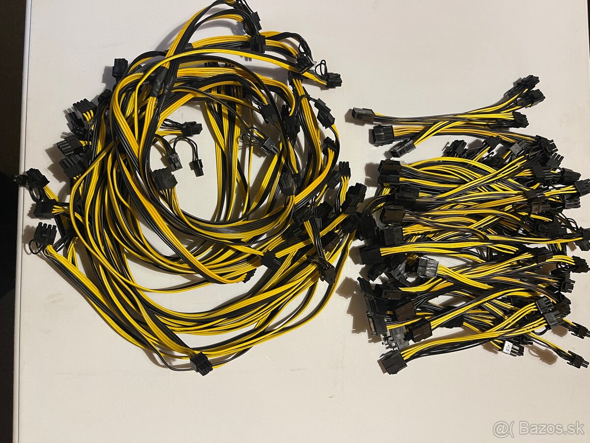 Mining zdroj, server zdroj, riser, mining rig, breakboard - 2