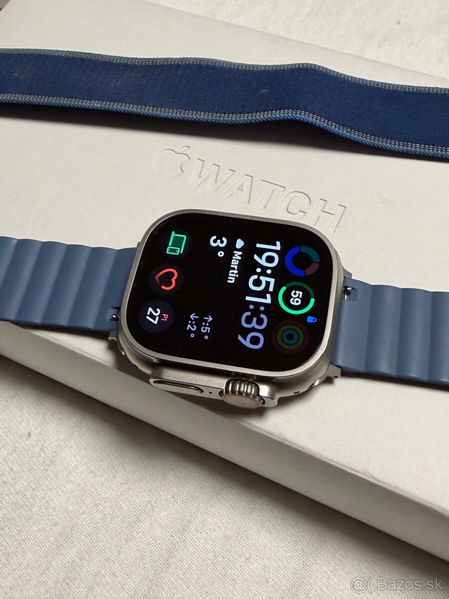 Apple Watch Ultra 3 - TOP stav, v záruke - 2