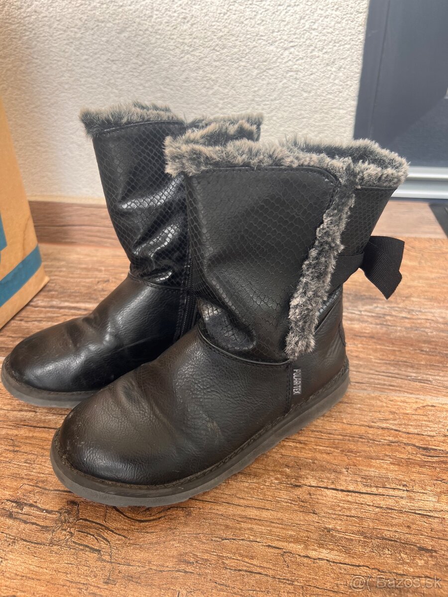 Zateplené cizmicky veľkosť 34 - 2