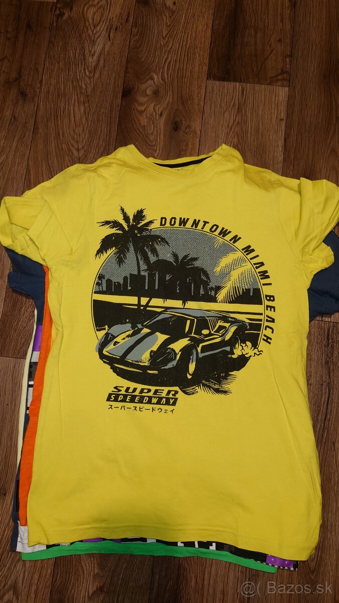 Chlapčenske trička s krátkym rukávom 10/11rokov - 2