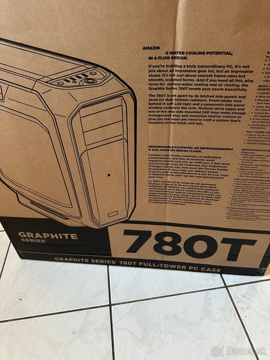 Corsair 780T Graphite Series čierna - 2