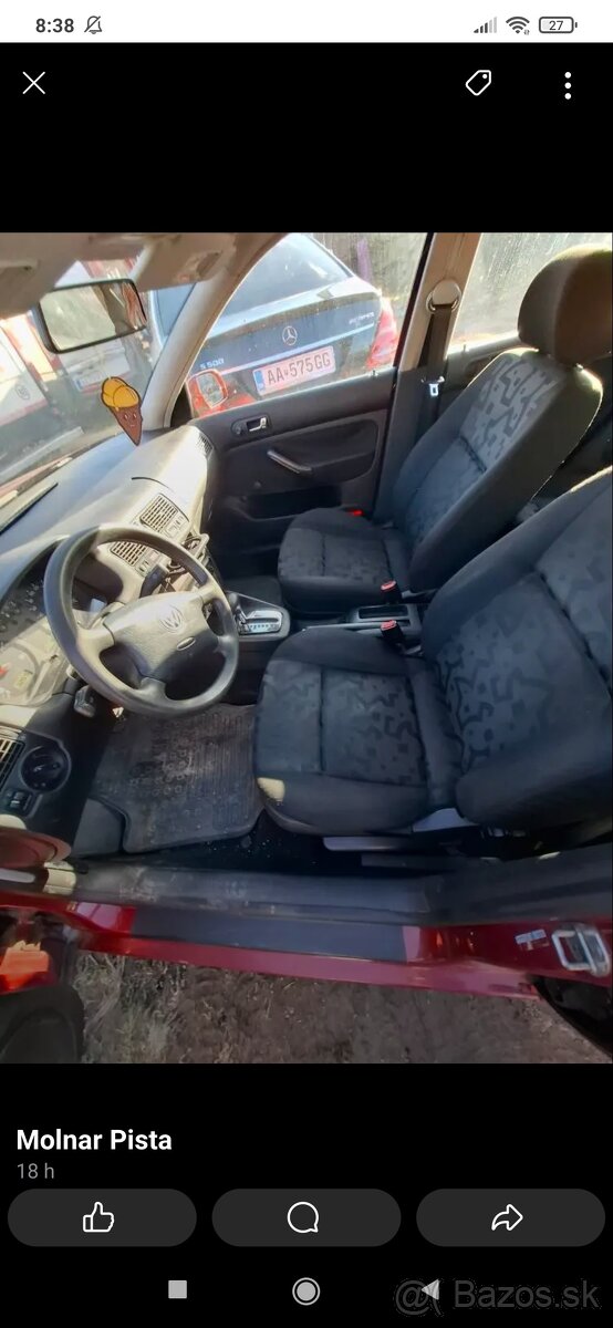 Predám na dieli deravá olejová vaňa ,,, - 2