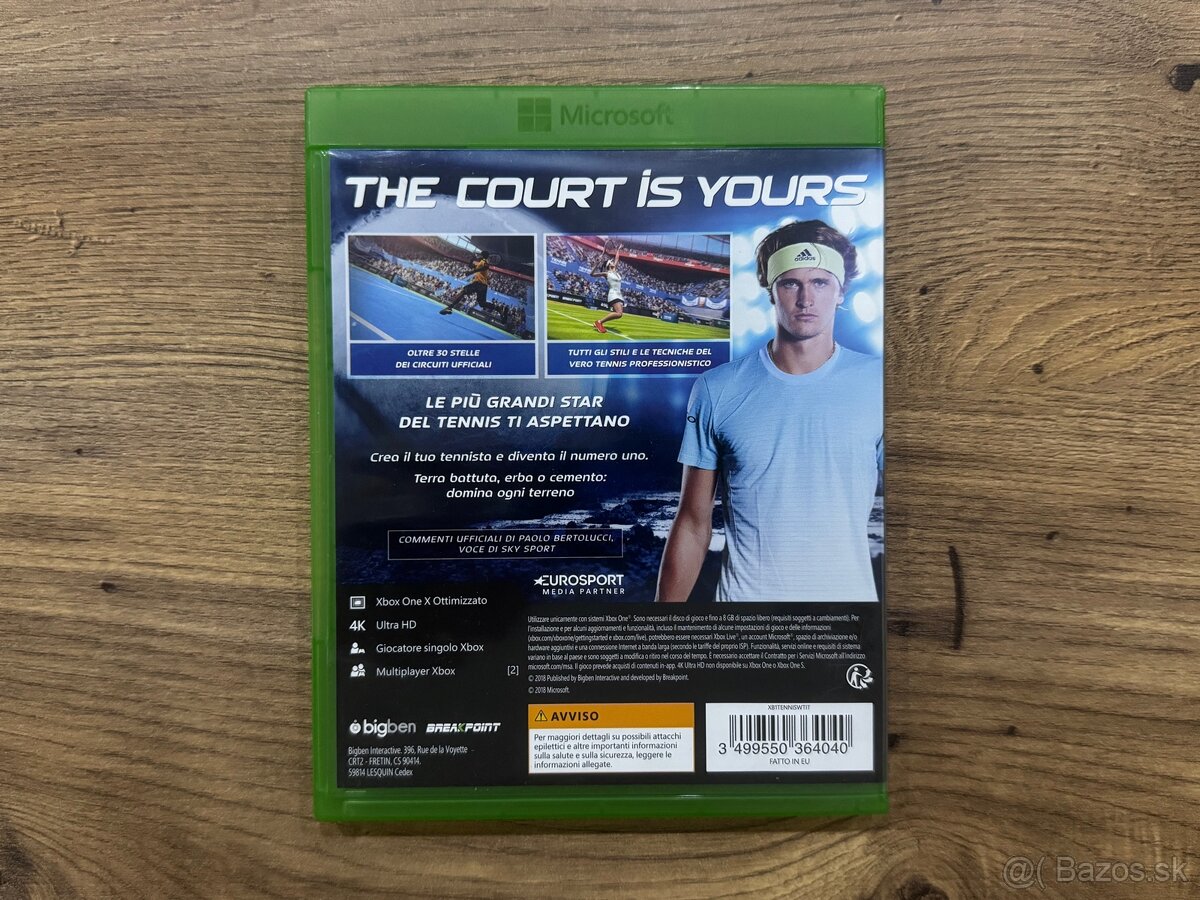 Hra Xbox One - Tennis World Tour - 2
