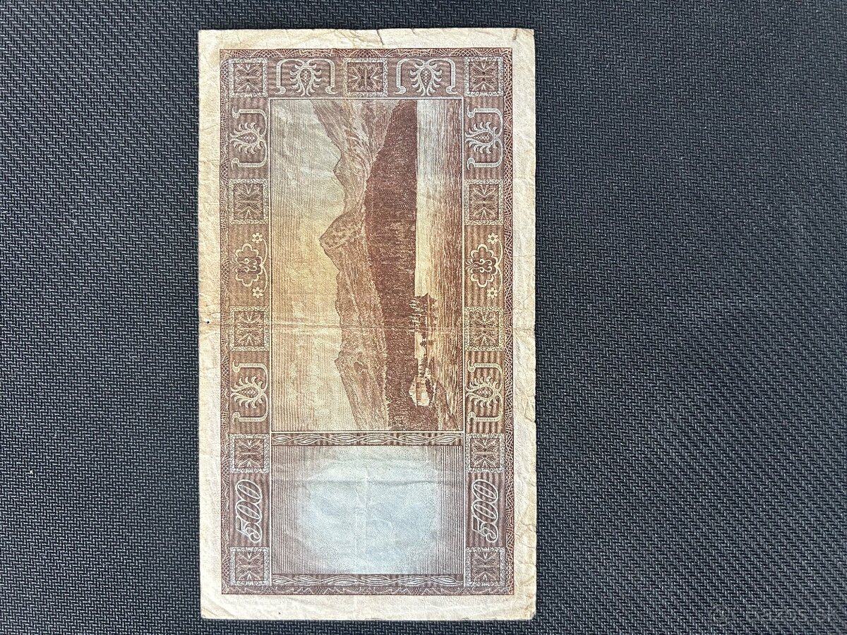 500 Kčs 1945 - 2