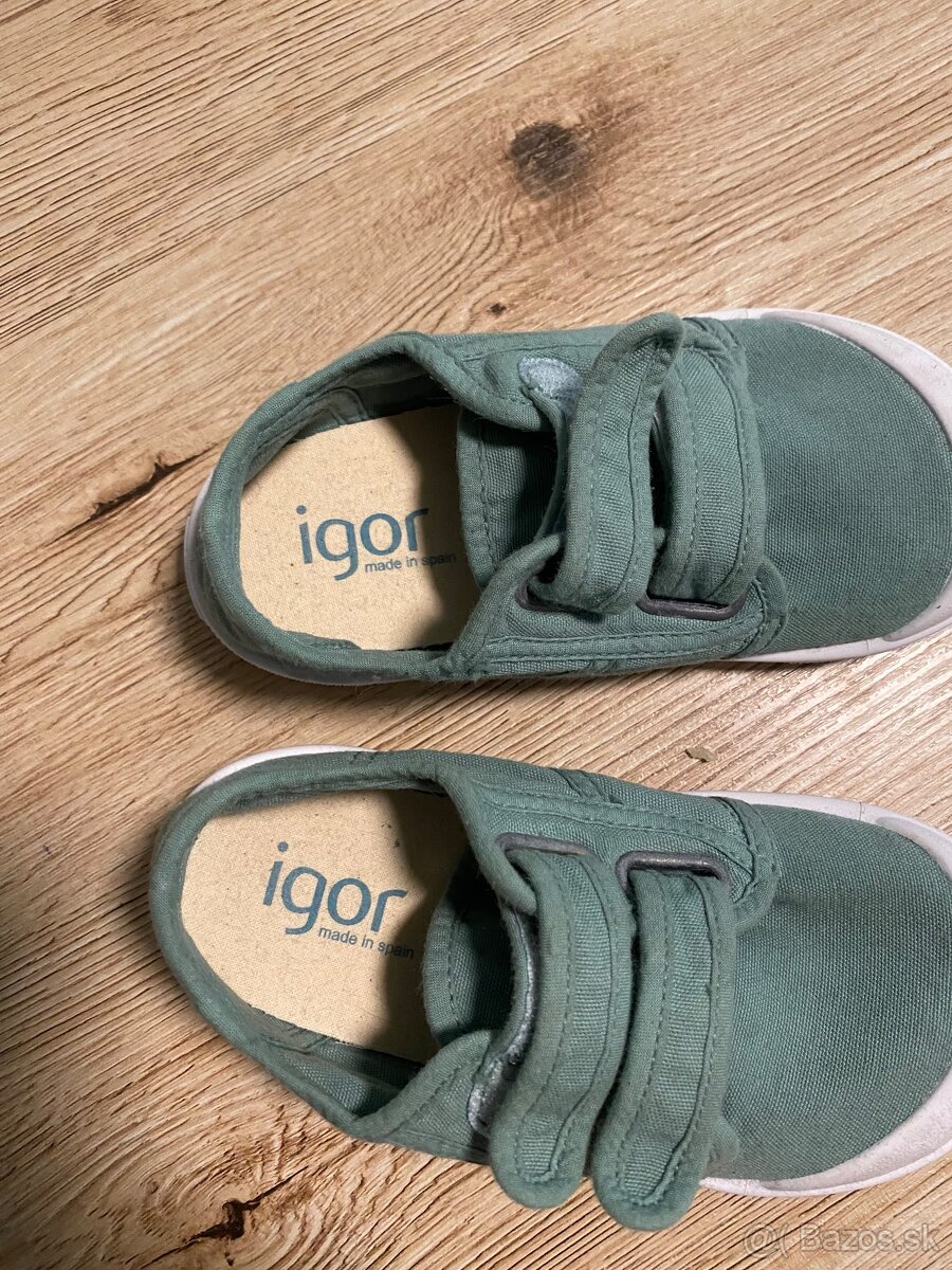 Plátenky Igor velkost 26 - 2