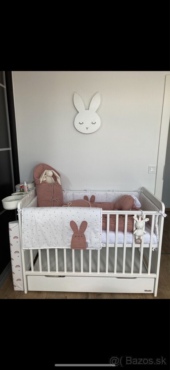 Detska postielka s matracom a uloznym boxom - 2