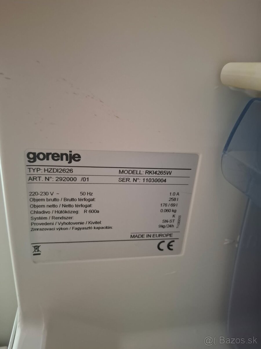 Šuflíky do chladničky Gorenje - 2