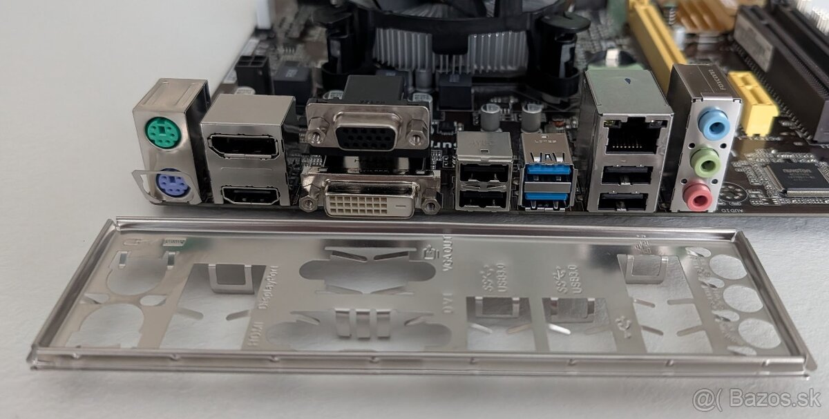 ASUS B85M-E + i5-4460 + 8GB DDR3 - 2
