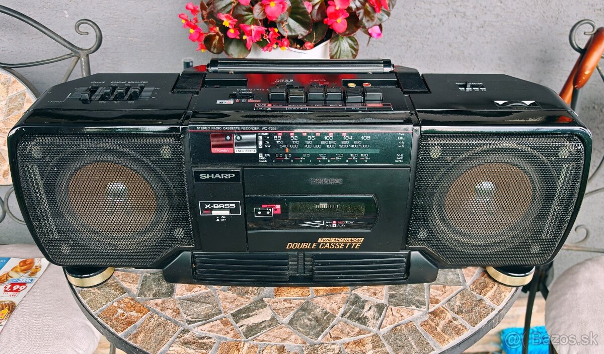 SHARP BOOMBOX WD-T238 - 2