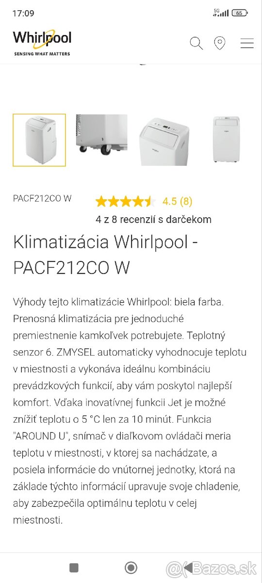 Prenosná klimatizácia - 2