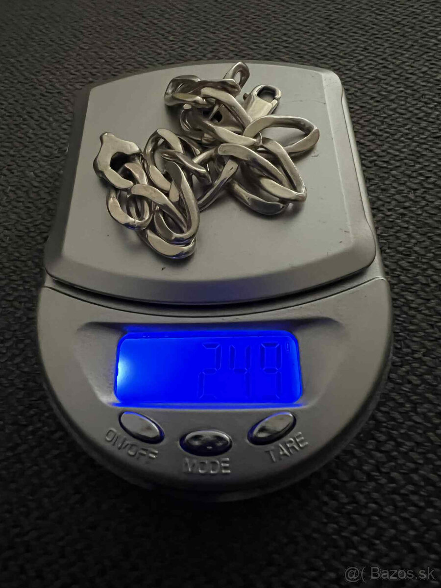 strieborný náramok - 2