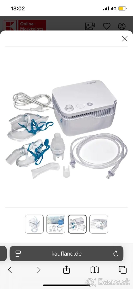 Inhalátor sanitas SIH 50 - 2