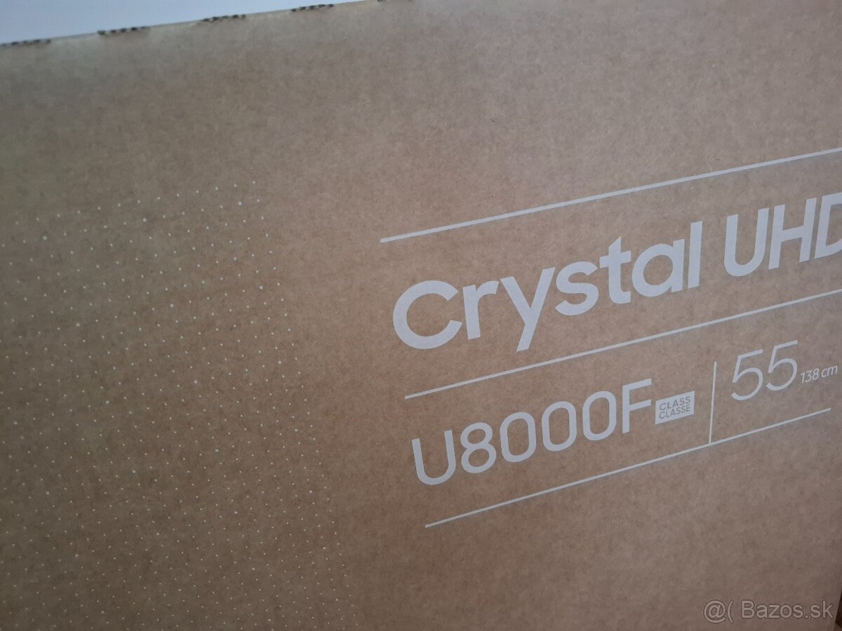 Predám nerozbaleny tv samsung crystal UHD, U8000F - 2