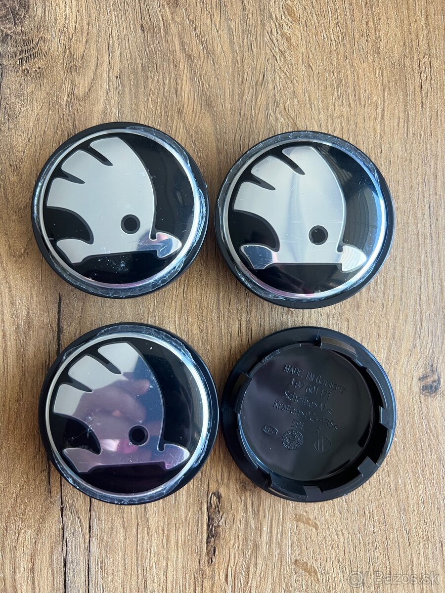 Škoda 65mm - stredove krytky - 2