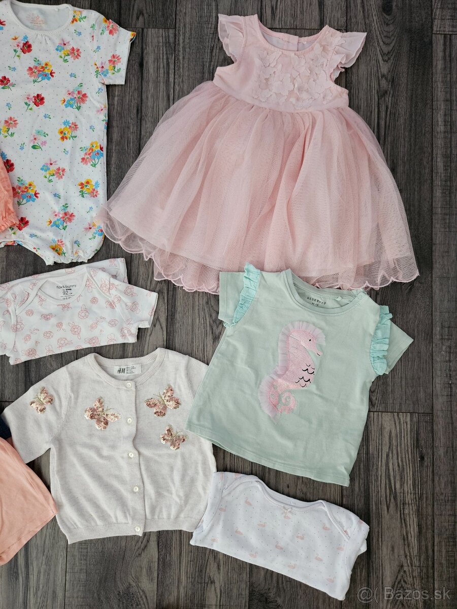 Letný balík oblečenia pre dievčatko 92 - 2
