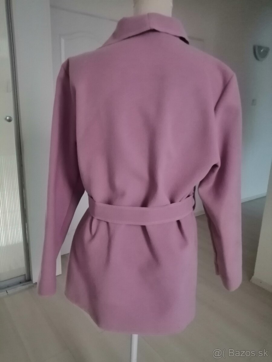 Kabatik damsky prechodny ruzovy vel. M - 2