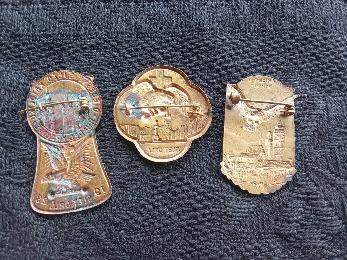 3 x odznak CS OROL. - 2
