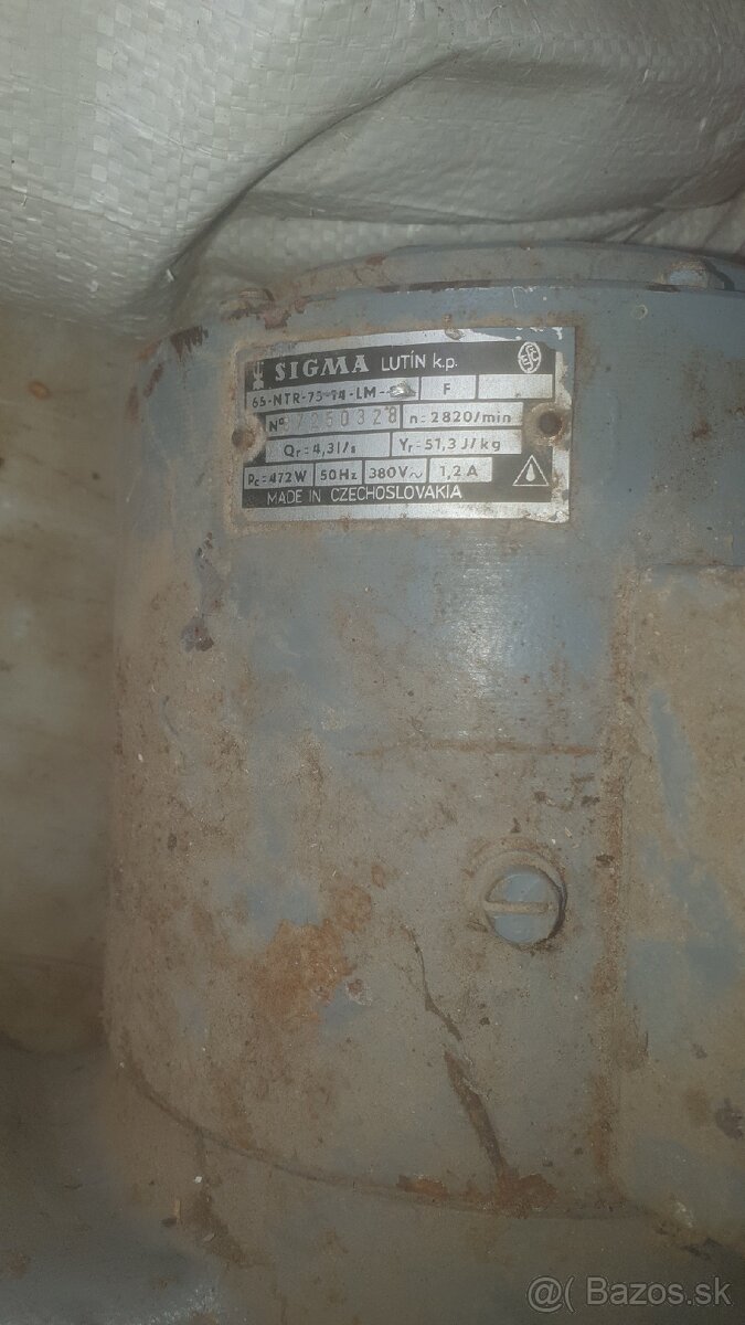 Obehové čerpadlo Sigma NTR 65 - 2