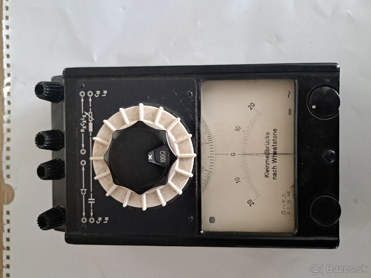 Meracie pristroje RLC10,rusky č4313,UNI 11e - 2