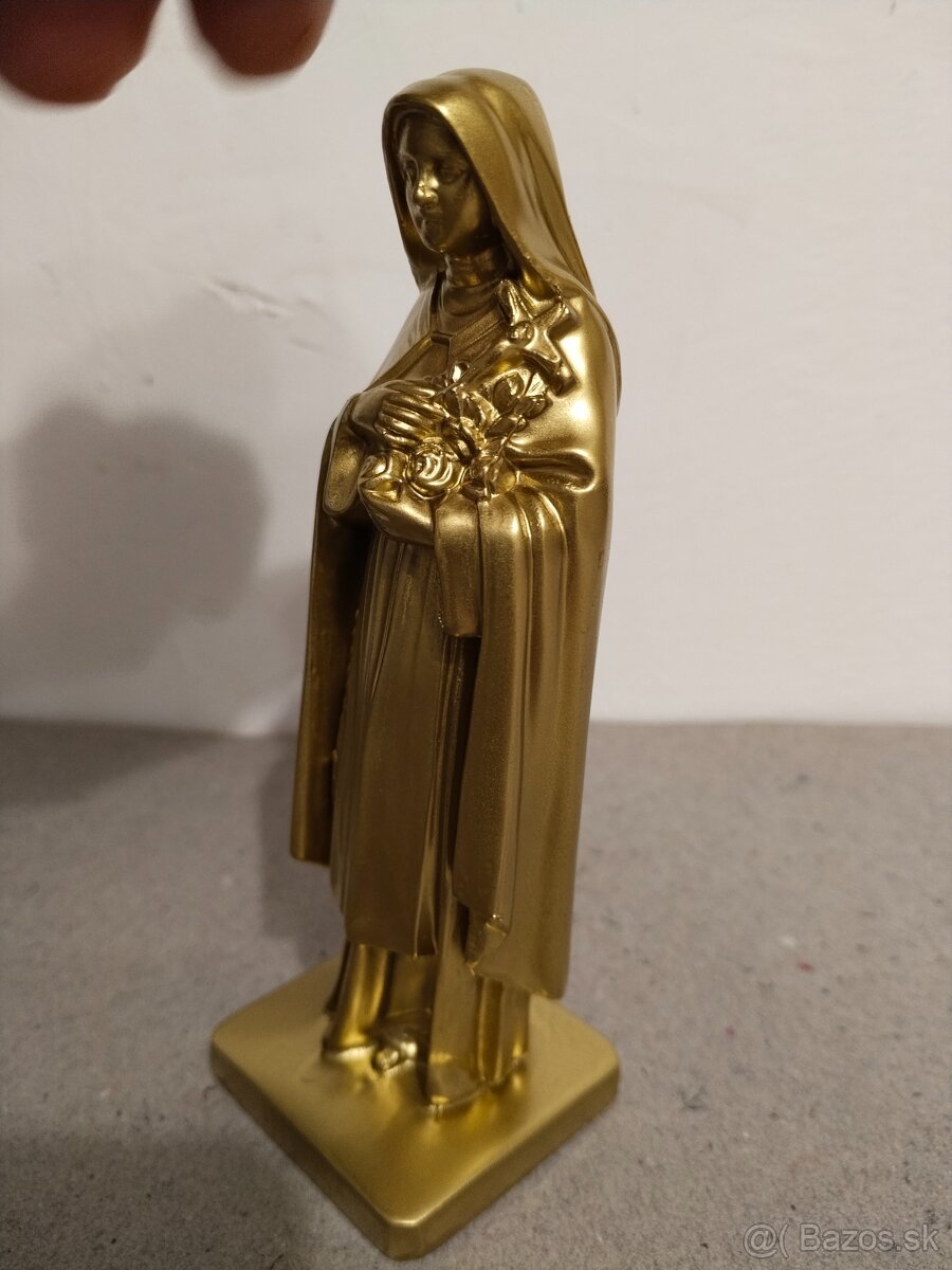 St. Theresia kovová soška - 2